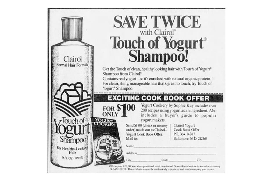 Clairol Touch of Yogurt Shampoo